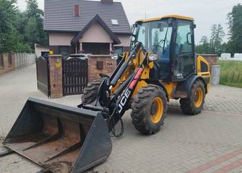 Ładowarka przegubowa JCB 407 kołowa 2021r Cat Volvo Schaffer Weidemann