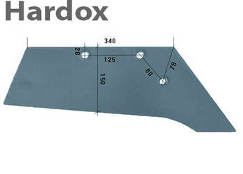 Lemiesz 300ha HARDOX 200614/P N 152 części do pługa NIEMEYER