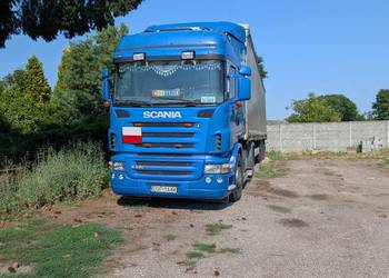 Ogłoszenie grzecznościowe sprzedam Scania i naczepa krone