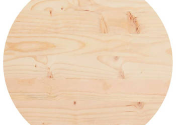 Blat stołu okrągły Ø40x3 cm lite drewno sosnowe WM-833658