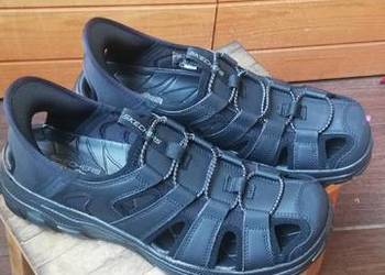 Męskie Sandały Skechers Slip-Ins: USA Revolted SS Vartan 205182/BBK Czarny