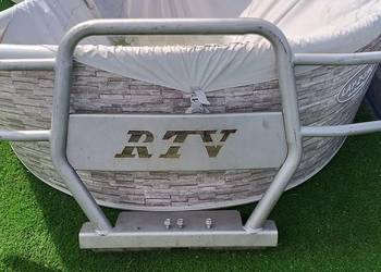 Orurowanie osłona grill na przód samochodu.