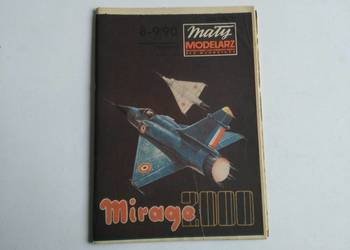 Mały Modelarz nr 8-9/1990, Samolot Mirage 2000