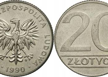 20 złotych 1990