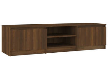 Szafka pod TV brązowy dąb 140x40x355 cm WM-815359