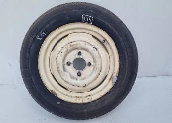 KOŁO ZAPASOWE Zapas felga 145/80 R14 4x105 Bridgestone Ecopia B381 2008
