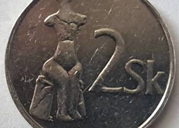 Moneta 2 Korony słowackie Słowacja SKK