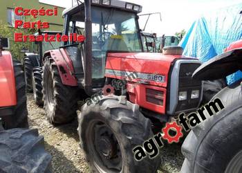 Massey Ferguson 6180 części, skrzynia biegów, oś