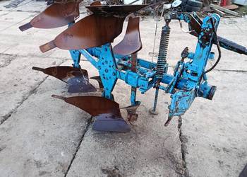 Pług 2 obrotowy mechaniczny obrót transport