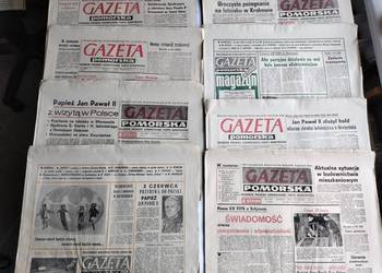 Gazeta Pomorska z 1979r i z 1981r - dziennik PZPR