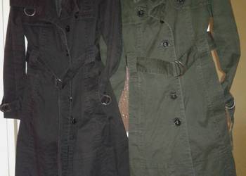 płaszcz zara basic rozm XL brązowy