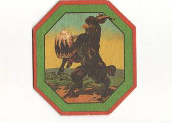 Kozel - podstawka do piwa. Nr. 1.