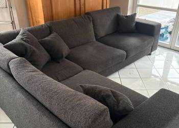 Narożnik do salonu beż funkcj spania
