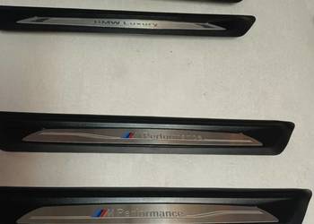 Listwy ozdobne BMW M-pakiet na przód dwie  f30 f31