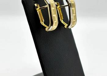 Nowe złote kolczyki pr 585 1,60g