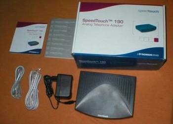 router Speedtouch ruter, bramka voip, 2xRJ45, 1xRJ11