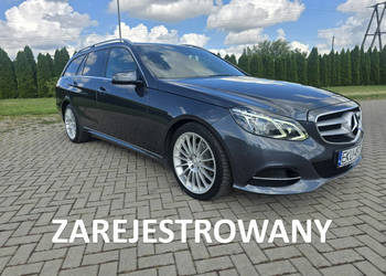 Mercedes E 220 2,2CDTI Navigacja.Automat.Serwis.Ledy.Alufelgi.Zarejestrowa…