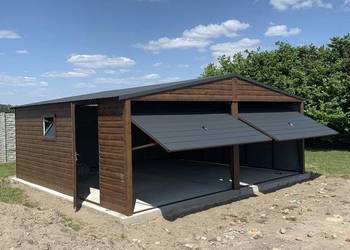 Wszystkie wymiary garaże blaszane 5x6,6x6,6x5 WZMACNIANE pro