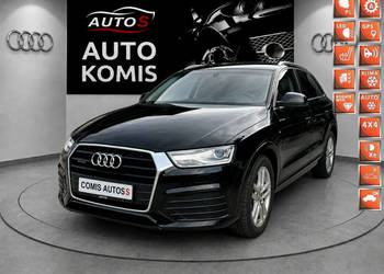 Audi Q3 Audi Q3 2.0TFSI 180KM S Tronic Quattro Skóry Panorama BogateWposaż…