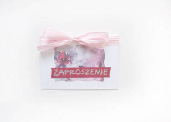 puste zaproszenie, pastelowe zaproszeni, ogólne zaproszenei