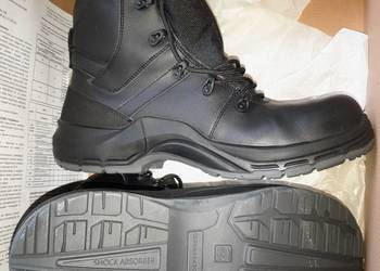 Protektor Unique PRO 01-010Buty Trzewiki Czarne Skórzane Taktyczne roz. 43