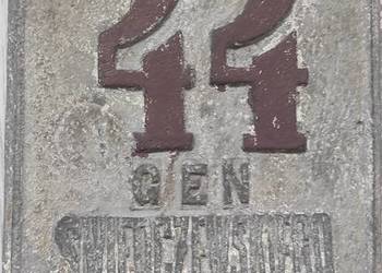 Sprzedam stara tabliczkę adresowa