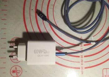 Ładowarka do telefonu 60W z kablem typ c Hama