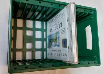Skrzynka Okocim stojak na płyty CD