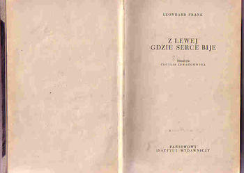 (4316) Z LEWEJ GDZIE SERCE BIJE – LEONARD FRANKI