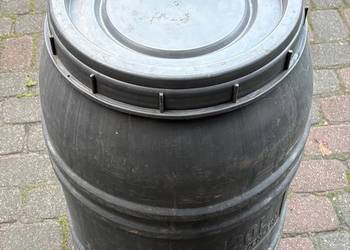 Beczka plastikowa spożywcza 120l z pokrywą