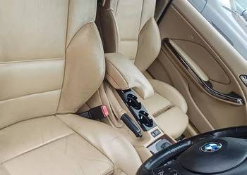 BMW E46 COUPE SKÓRA FOTELE KANAPA BOCZKI MPAKIET KUBEŁKI SPORTY