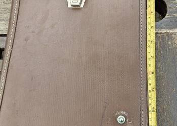 Rok 1980.Oryginał.Skórzana raportówka z PRL-u