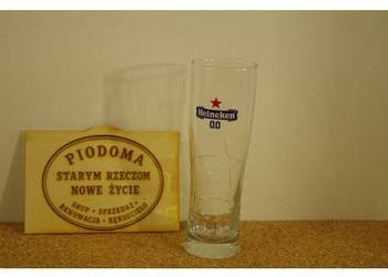 Oryginalna szklanka reklamowa Heineken 0.0