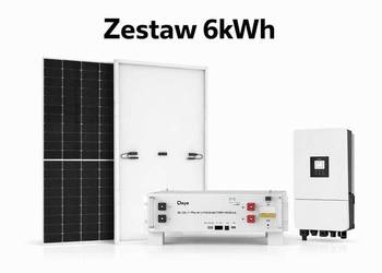 Zestaw budżetowy 6kWh LV (panele, inwerter 3 fazy, magazyn 5.12 kWh)