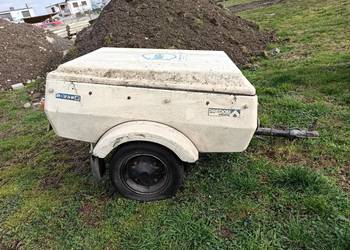 Przyczepka przyczepa Niewiadów n250 na cytrynach  1979 rok Poznan