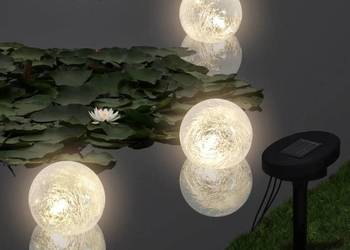 Pływające lampy solarne LED do stawu, 3 sztuki