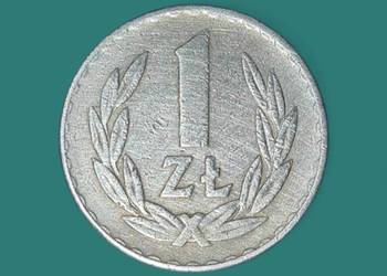 1 zł 1974r MW Moneta PRL Starocia