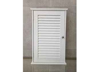 nowa biała wisząca szafka łazienkowa ścienna 40x16x60 shutters