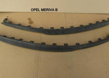 DOKŁADKA, HOKEJ, LISTWA DOLNA ZDERZAKA PRZEDNIEGO OPEL MERIVA B 13267707
