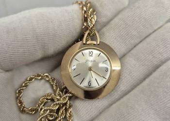 Damski zegarek wisiorek *Glashutte*naszyjnik
