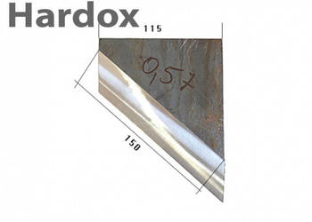 Nóż półtrójkątny HARDOX 7 części do wycinaka kiszonki Kąty