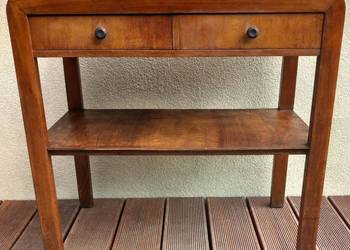 Konsolka Stolik pod radio typ 640 B Art deco
