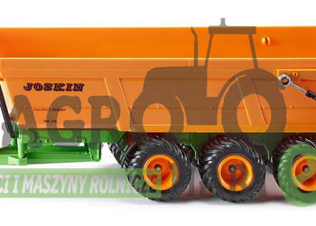MODEL ZABAWKA 1:32 PRZYCZEPA JOSKIN 3-OSIOWA WYWROTKA SIKU