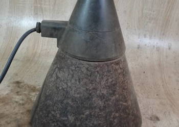 wisząca lampa Industrial loft fabryczna org DDR