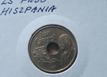 25 Peset Hiszpania 1991 r.
