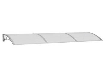 Daszek nad drzwi szary 300x100 cm poliwęglan WM-153572