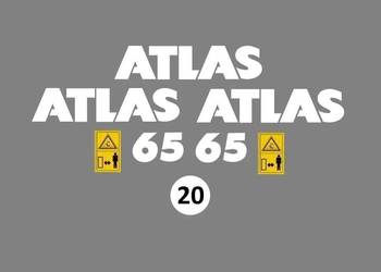 Naklejki naklejka oklejenie - ATLAS AR 65 Zamiennik