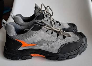 Nowe skórzane buty robocze ze wzmacnianym noskiem rozmiar 42, długość wkład