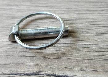 Zawleczka zatrzaskowa z kółkiem 10mm wymiary na foto 4szt 8zł