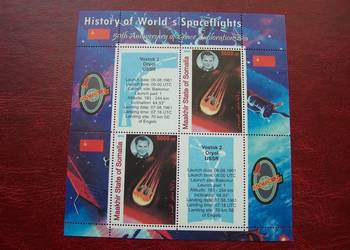 Somalia MNH Kosmos Wostok 2